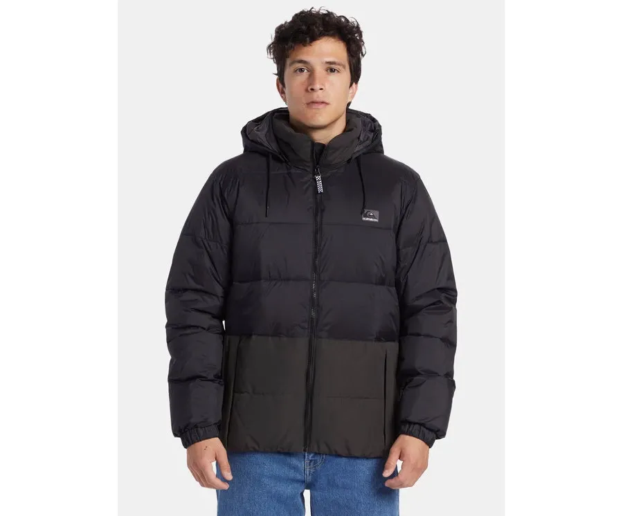 obrazek 1 Quiksilver Kurtka puchowa Wolfs Shoulder Jckt EQYJK03990 Czarny Regular Fit