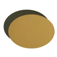 Zdjęcie Owalna skórzana podkładka na stół 47,5x35 cm wykonana z naturalnej skóry