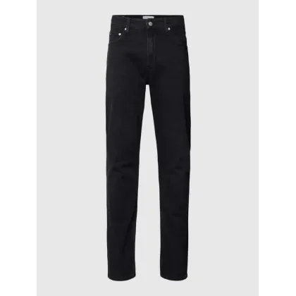 Zdjęcie Jeansy o kroju slim fit z detalami z logo