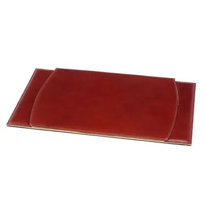Picture Leather opening desk pad