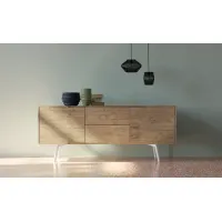 Picture DOLCEVITA sideboard 2 middle drawers 2 doors - Fratelli Mirandola