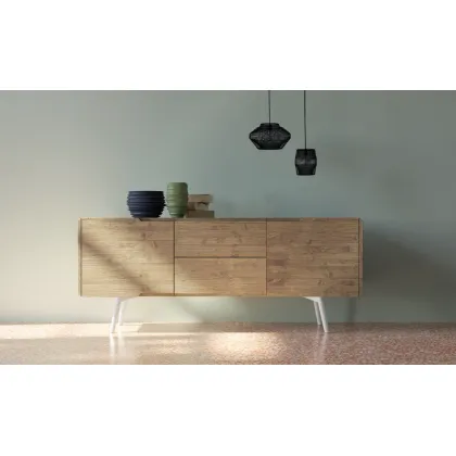 Zdjęcie Kredens DOLCEVITA 2 środkowe szuflady 2 drzwi - Fratelli Mirandola