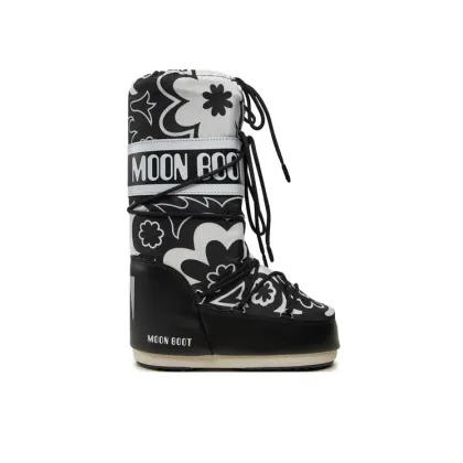 Zdjęcie Moon Boot Śniegowce Mb Icon Flower 80D1402940 Czarny