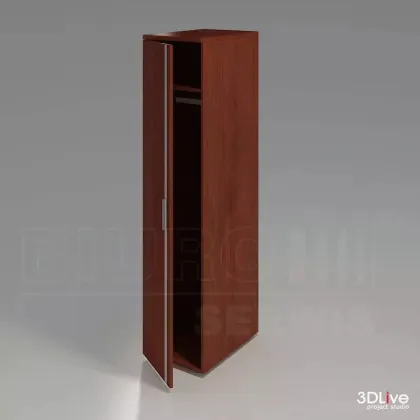 Zdjęcie Elegancka, Wąska Szafa o wymiarach szer. 40cm gł. 39cm wys. 183cm. - Biuro Serwis