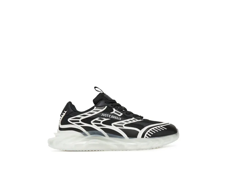 obrazek 1 Just Cavalli Sneakersy 78QA3SQ2 ZSC45 Czarny