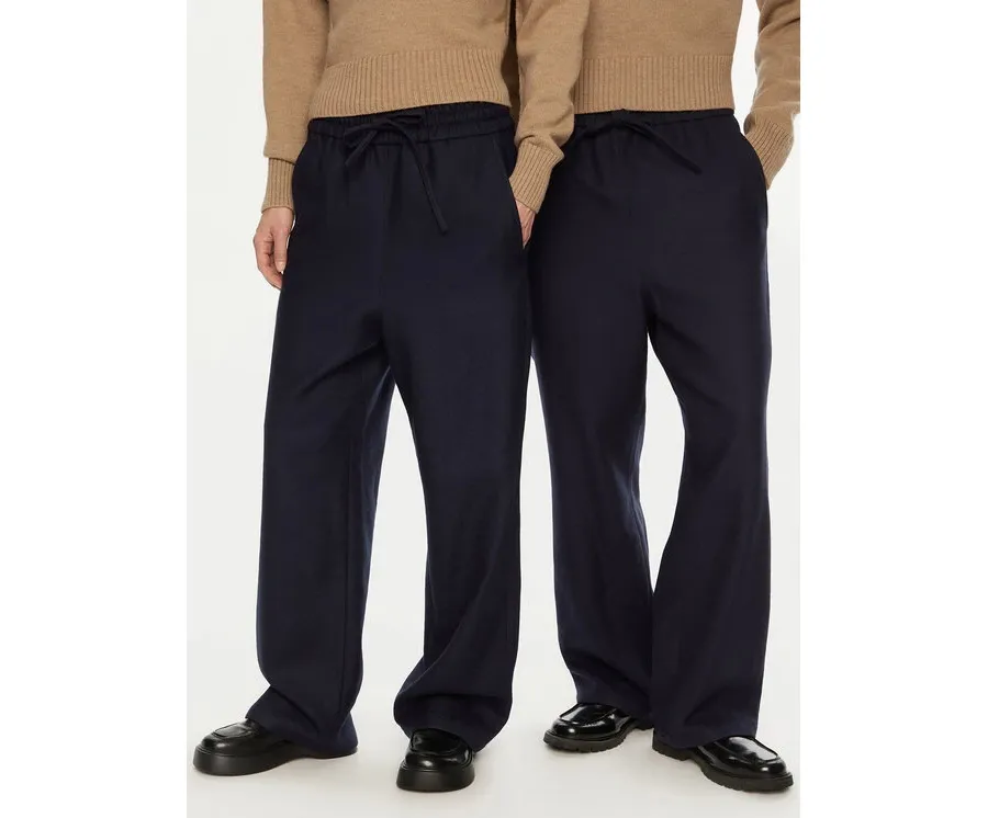 obrazek 1 AMI PARIS Spodnie dresowe UTR212.WV0018 Granatowy Regular Fit