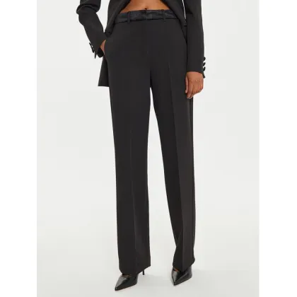 Zdjęcie ViCOLO Spodnie materiałowe TS0316 Czarny Regular Fit