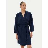 Zdjęcie Tommy Hilfiger Szlafrok UW0UW05781 Granatowy