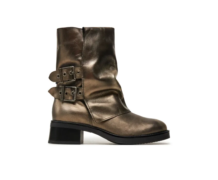 obrazek 1 Steve Madden Botki Bonfire SM11003415 Złoty