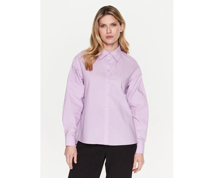 obrazek 1 Silvian Heach Koszula GPP23391CA Fioletowy Regular Fit