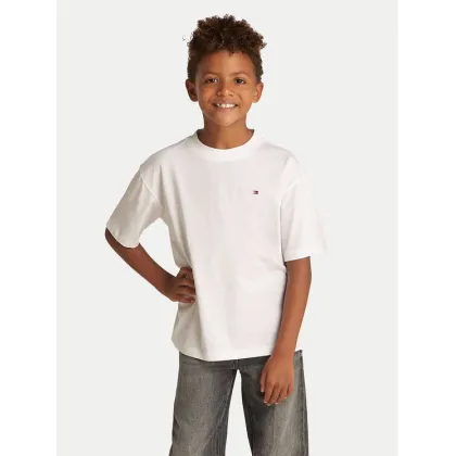 Zdjęcie Tommy Hilfiger T-Shirt Essential Archive KB0KB09646 S Biały Regular Fit