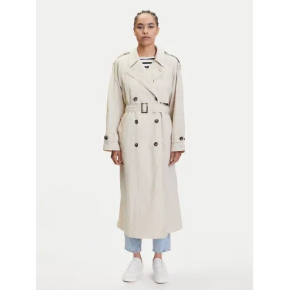 Zdjęcie Tommy Hilfiger Trencz WW0WW45632 Beżowy Oversize