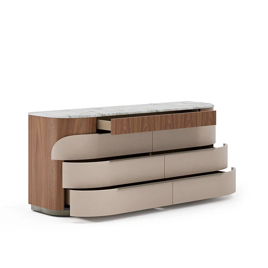 obrazek 7 Luksusowa wloska komoda w stylu modernistycznym - do salonu