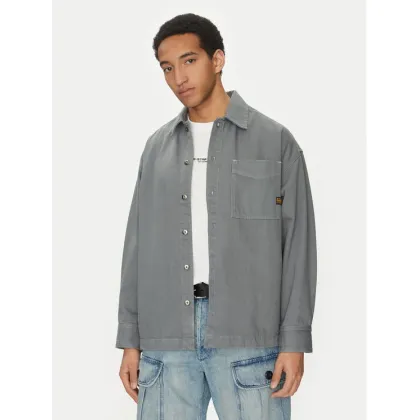 Zdjęcie G-Star Raw Koszula D23007-D300 H116 Szary Boxy Fit