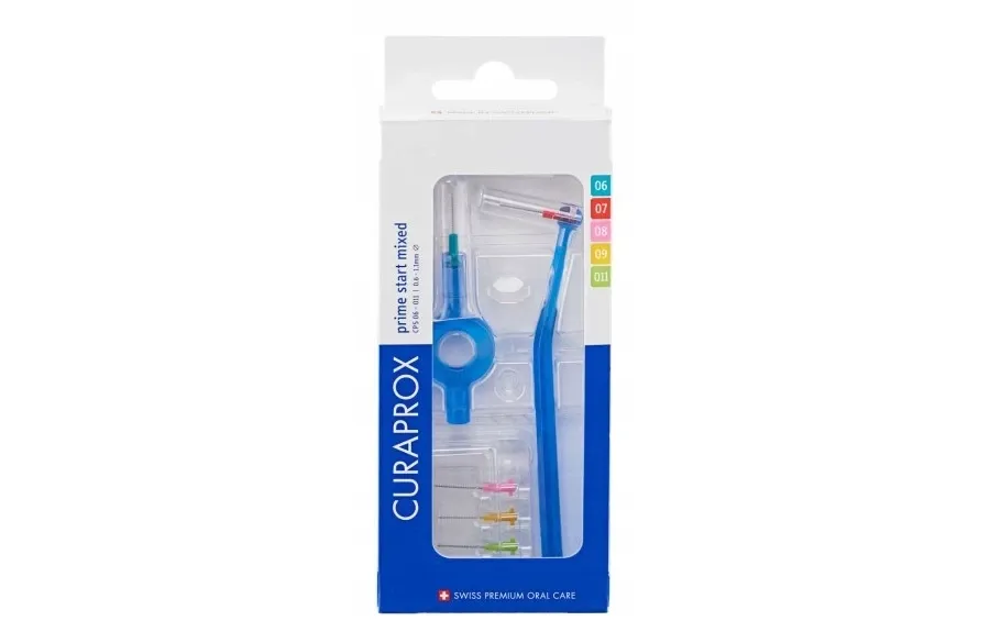 obrazek 1 Curaprox CPS Prime Start Mixed Szczoteczki międzyzębowe 6 szt.