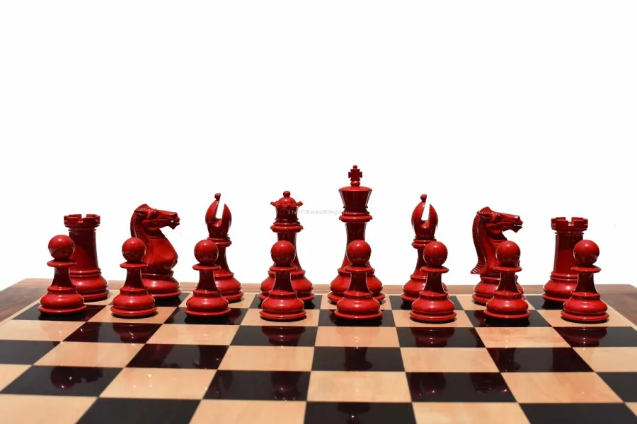 obrazek 4 Idealny na prezent drewniany zestaw szachowy - The Chess Empire