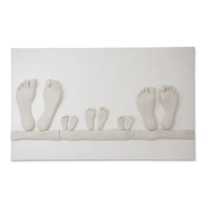 Zdjęcie Ręcznie wykonany panel dekoracyjny z ceramiki