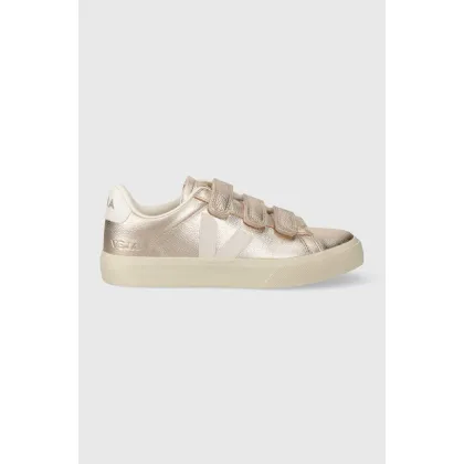 Zdjęcie Veja sneakersy skórzane Recife Logo kolor złoty RC0502418