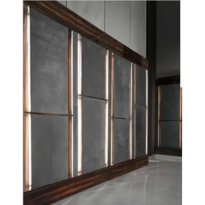 Picture Upholstered panels from Italy with the possibility of lighting - Ulivi Salotti