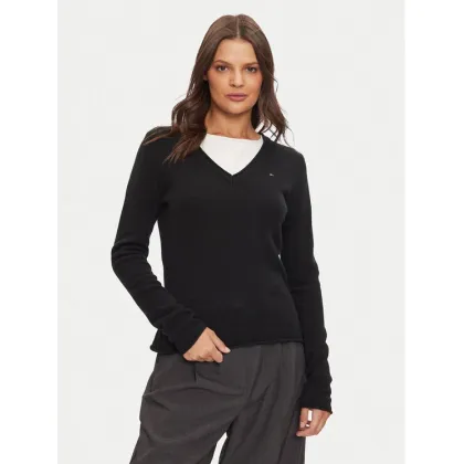Zdjęcie Tommy Hilfiger Sweter WW0WW43505 Czarny Regular Fit