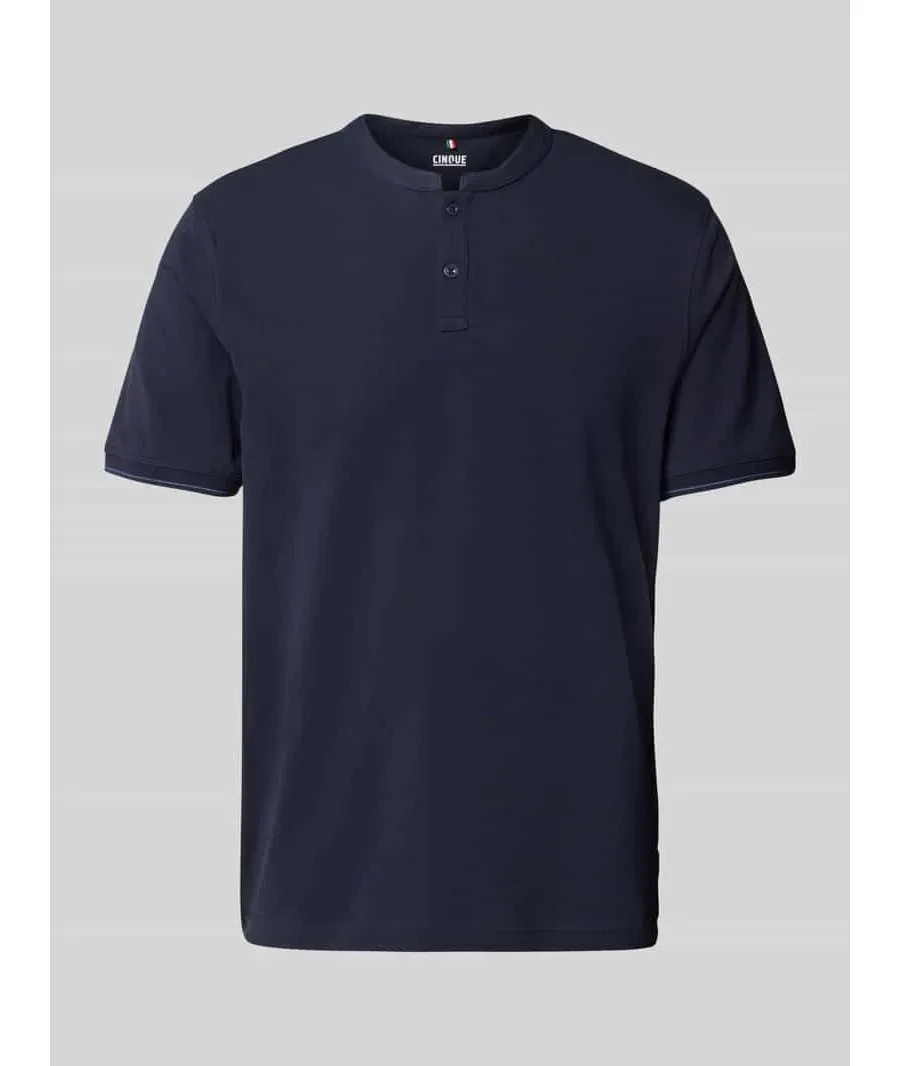obrazek 1 Koszulka polo o kroju slim fit z okrągłym dekoltem model ‘LANO’