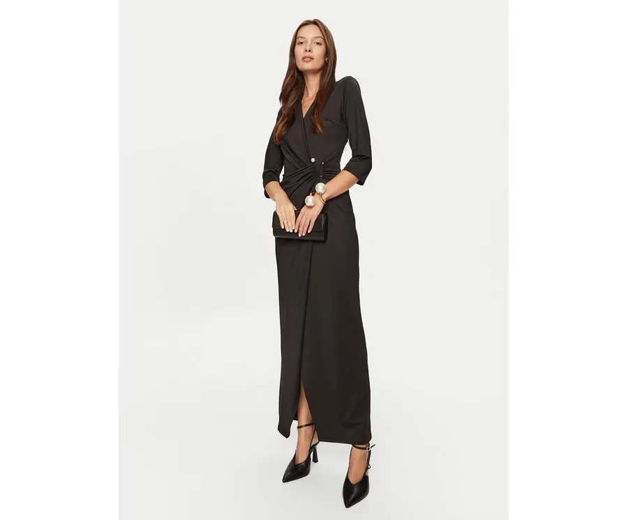 obrazek 1 Rinascimento Sukienka wieczorowa CFC0019791002 Czarny Regular Fit