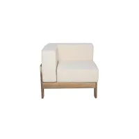 Picture Stylish sofa - Saint Raphael corner module for the garden and terrace