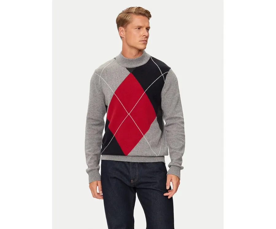 obrazek 1 Pierre Cardin Sweter C5 51150./5079/4215 Szary Regular Fit