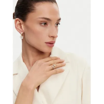Zdjęcie Guess Pierścionek JUBR05 104JW Złoty