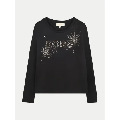 Zdjęcie MICHAEL KORS KIDS Bluzka R30142 M Czarny Regular Fit