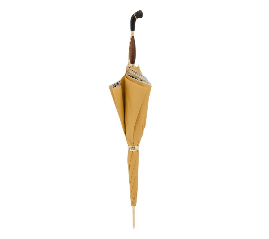 obrazek 2 Stylowy parasol damski w stylu vintage w kolorze beżowym – Pasotti