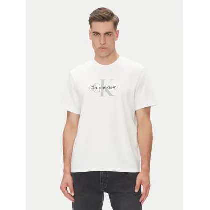 Zdjęcie Calvin Klein Jeans T-Shirt Hero Monologo LV04RB862G Biały Regular Fit