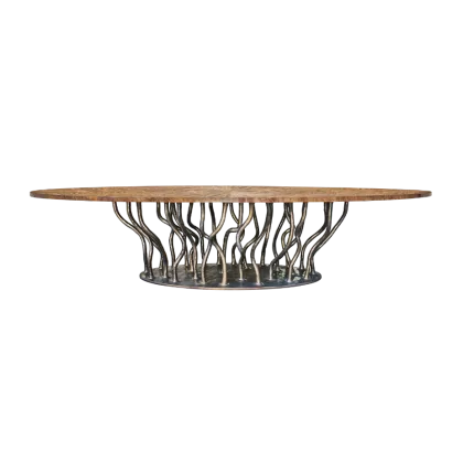 Picture Surreal dining table with a walnut top - Karpa