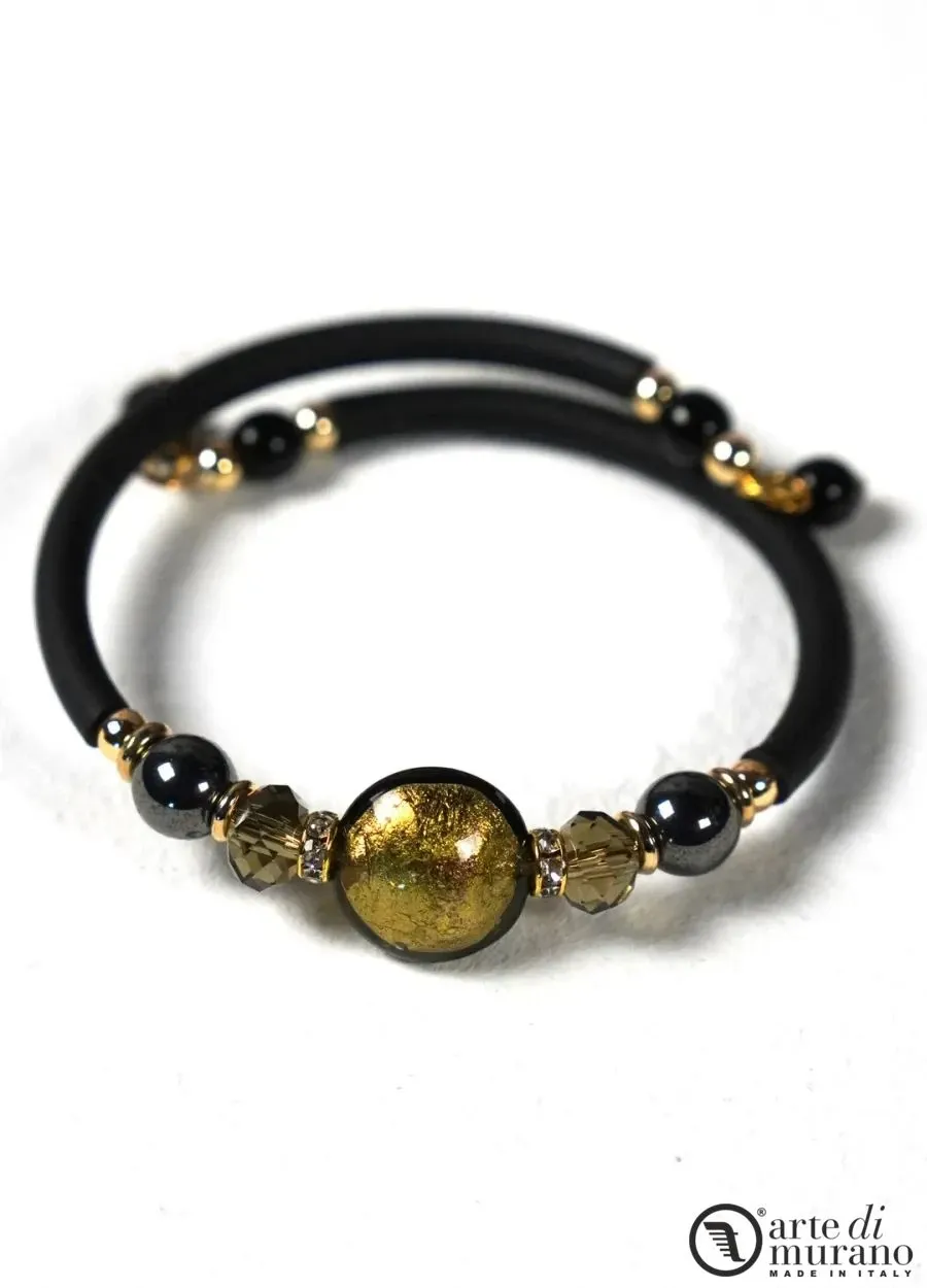 obrazek 1 Stylowa bransoletka z koralikami Murano