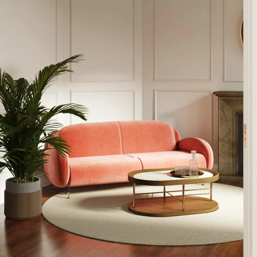 obrazek 1 Wygodna sofa vintage