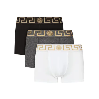 Zdjęcie Versace Komplet 3 par bokserek AU10326 Kolorowy