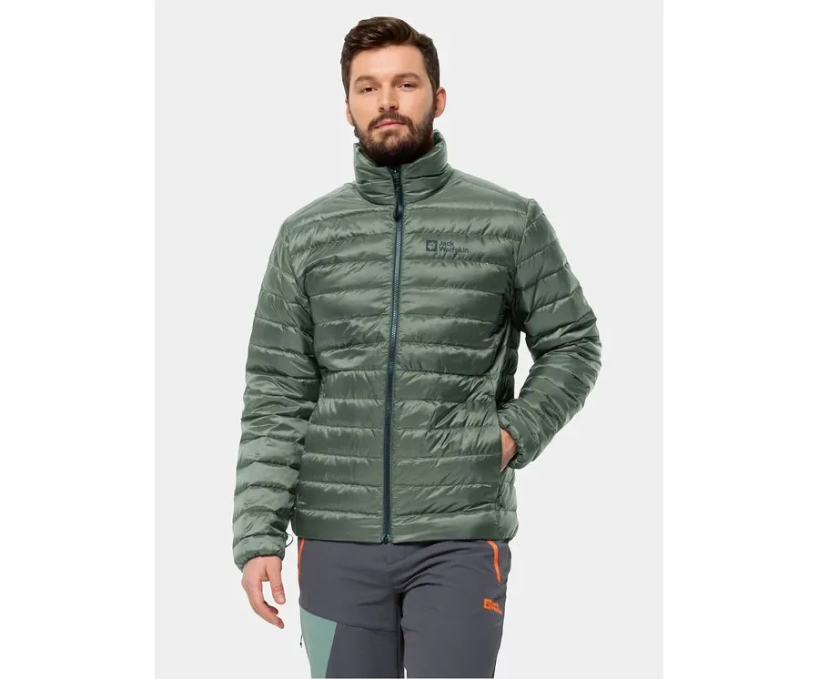 obrazek 1 Jack Wolfskin Kurtka puchowa Pilvi Down Jkt 1207701 Zielony Regular Fit