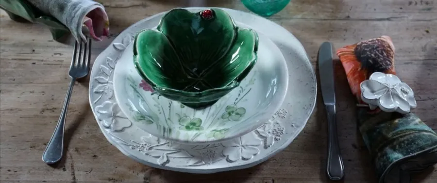 obrazek 4 Ceramiczny pojemnik na sól w prowansalskim stylu - Virginia Casa