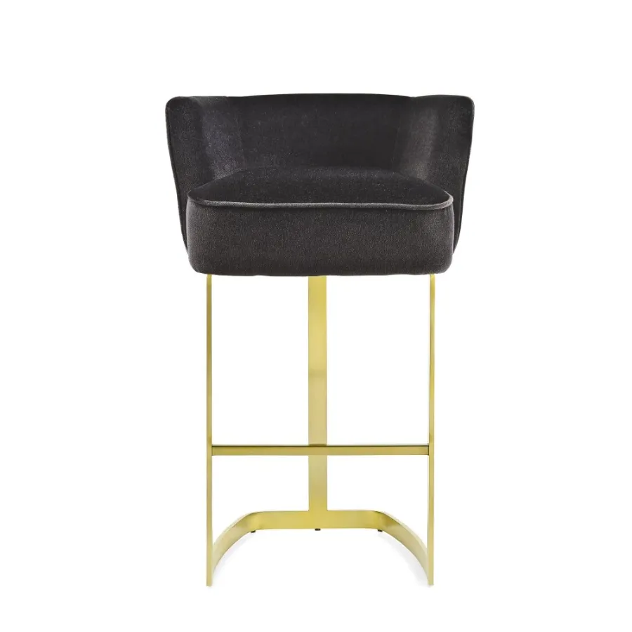 obrazek 3 Wyjątkowe krzesło z metalową podstawą H.106xL.66xP.55 cm