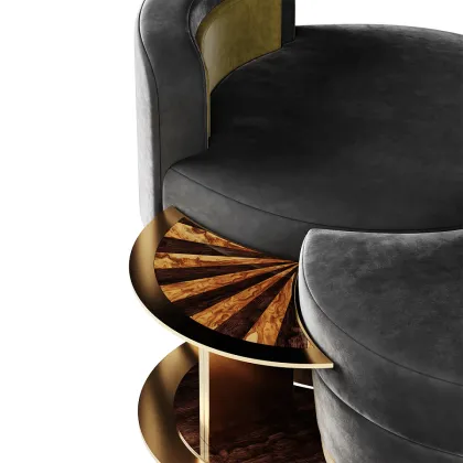 Zdjęcie Luksusowa duża sofa w stylu awangardowym