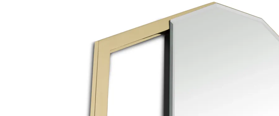 obrazek 3 Piękne designerskie lustro nawiązujące do szafiru