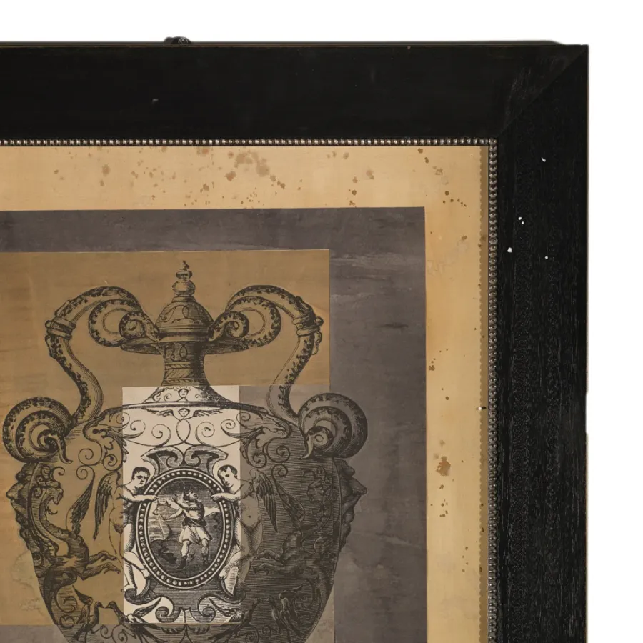 obrazek 2 Nadruk przedstawiający wazon H.103xL.83xP.5 cm