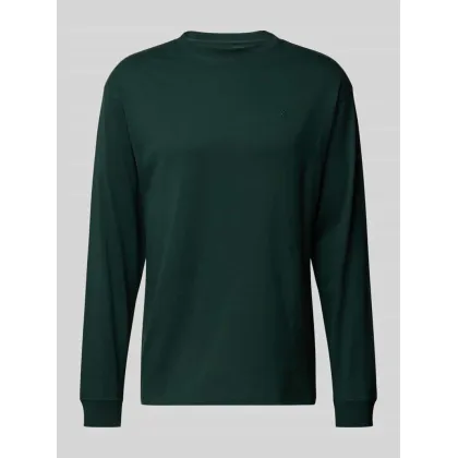 Zdjęcie Bluzka z długim rękawem o kroju regular fit z wyhaftowanym logo