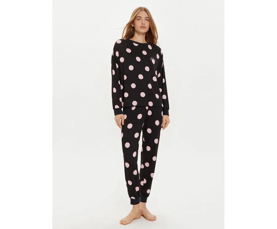 obrazek 1 Kate Spade Piżama KSI92714 Czarny Regular Fit
