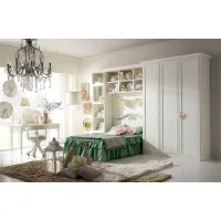 Zdjęcie Piękne, włoskie łóżko do dziewczęcego pokoju 120cm x 195cm - Ferretti e Ferretti