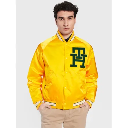 Zdjęcie Tommy Hilfiger Kurtka bomber Varsity MW0MW29017 Żółty Regular Fit