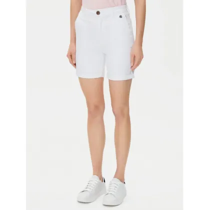 Zdjęcie U.S. Polo Assn. Szorty materiałowe WUP1121 Biały Regular Fit