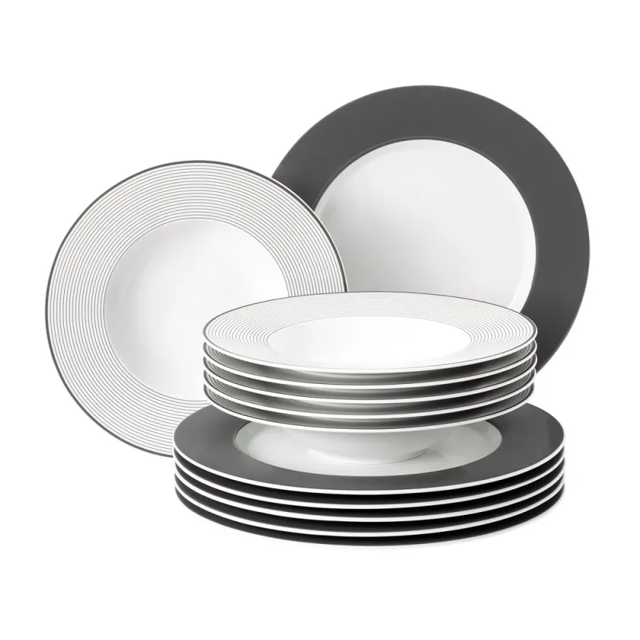 obrazek 1 Porcelanowa 12-elementowa zastawa obiadowa z Niemiec - Seltmann Weiden