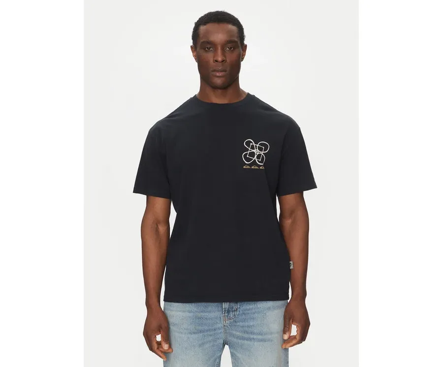obrazek 1 Quiksilver T-Shirt EQYZT08032 Czarny Oversize