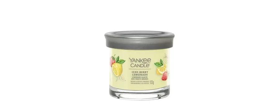 obrazek 1 Yankee Candle Iced Berry Lemonade Signature Tumbler Świeca zapachowa 122 g